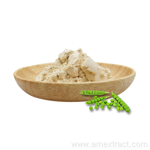Natural texrured pea protein powder for food